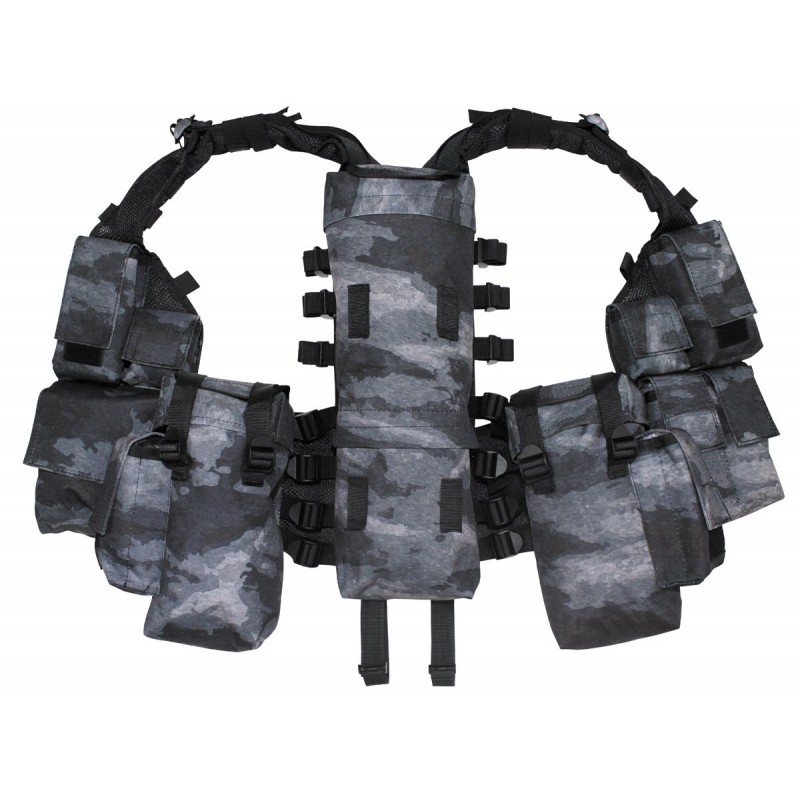 Tactical Weste, mit vielen Taschen, HDT camo LE