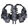 Tactical Weste, mit vielen Taschen, HDT camo LE
