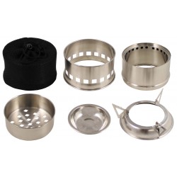 Outdoor-Ofen, "Forest", Edelstahl