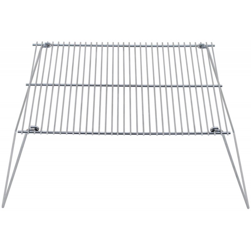 Grillrost, Stahl, klappbar, 38 x 25 cm