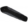 Mumienschlafsack, "Economic", schwarz/grau