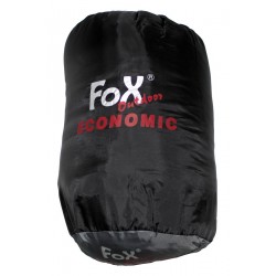 Mumienschlafsack, "Economic", schwarz/grau