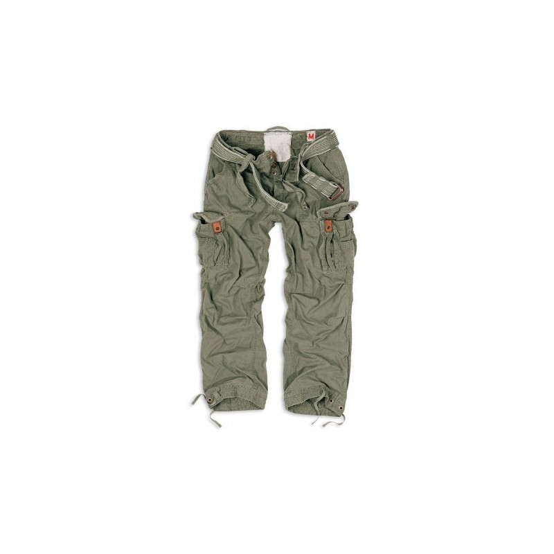 PREMIUM VINTAGE TROUSERS oliv
